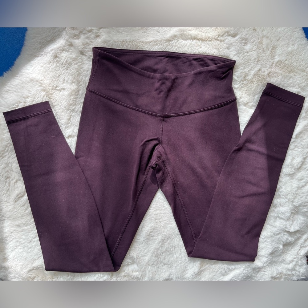 lululemon athletica Plum colored Leggings, small
